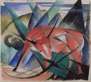 レッドブル 作： Franz Marc
